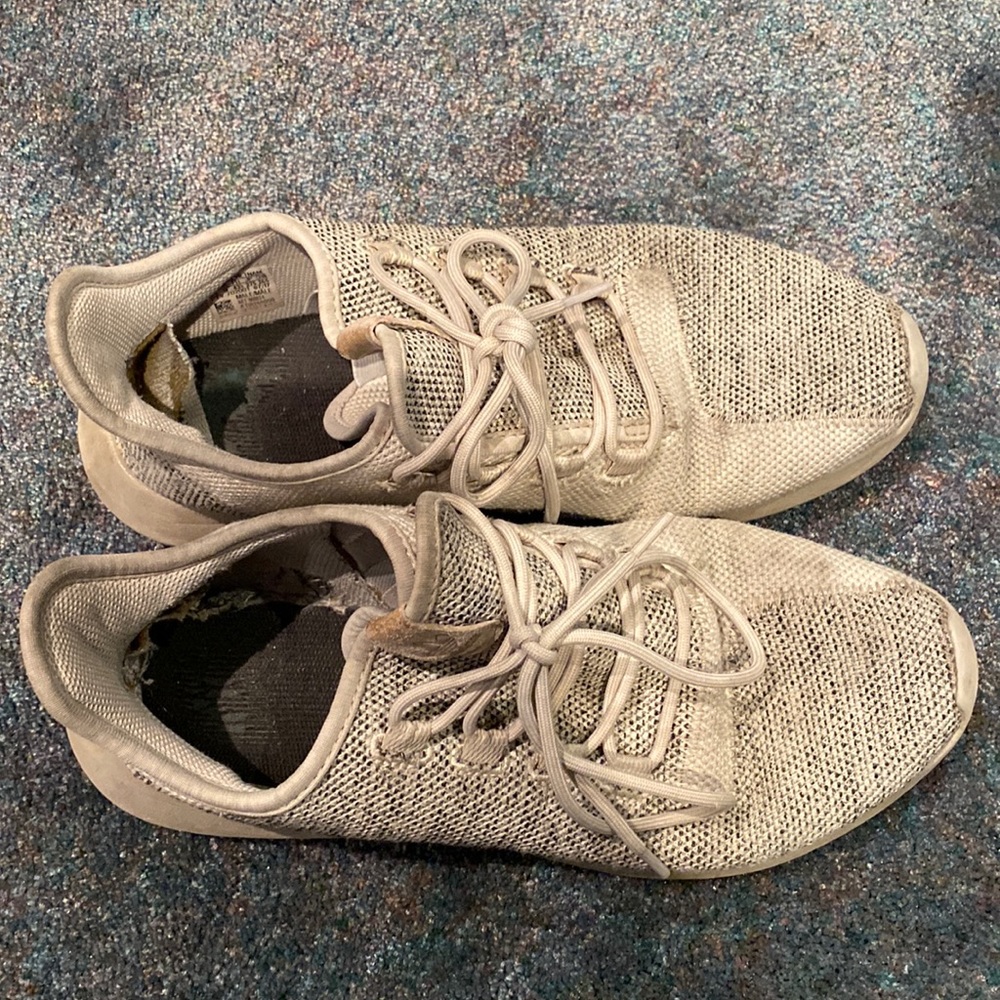 Adidas Tubular grey and black sneaker
